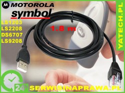 Kabel usb, motorola, symbol, ls2208, CBA-U01